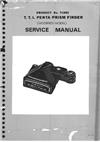 Pentax Meter manual. Camera Instructions.